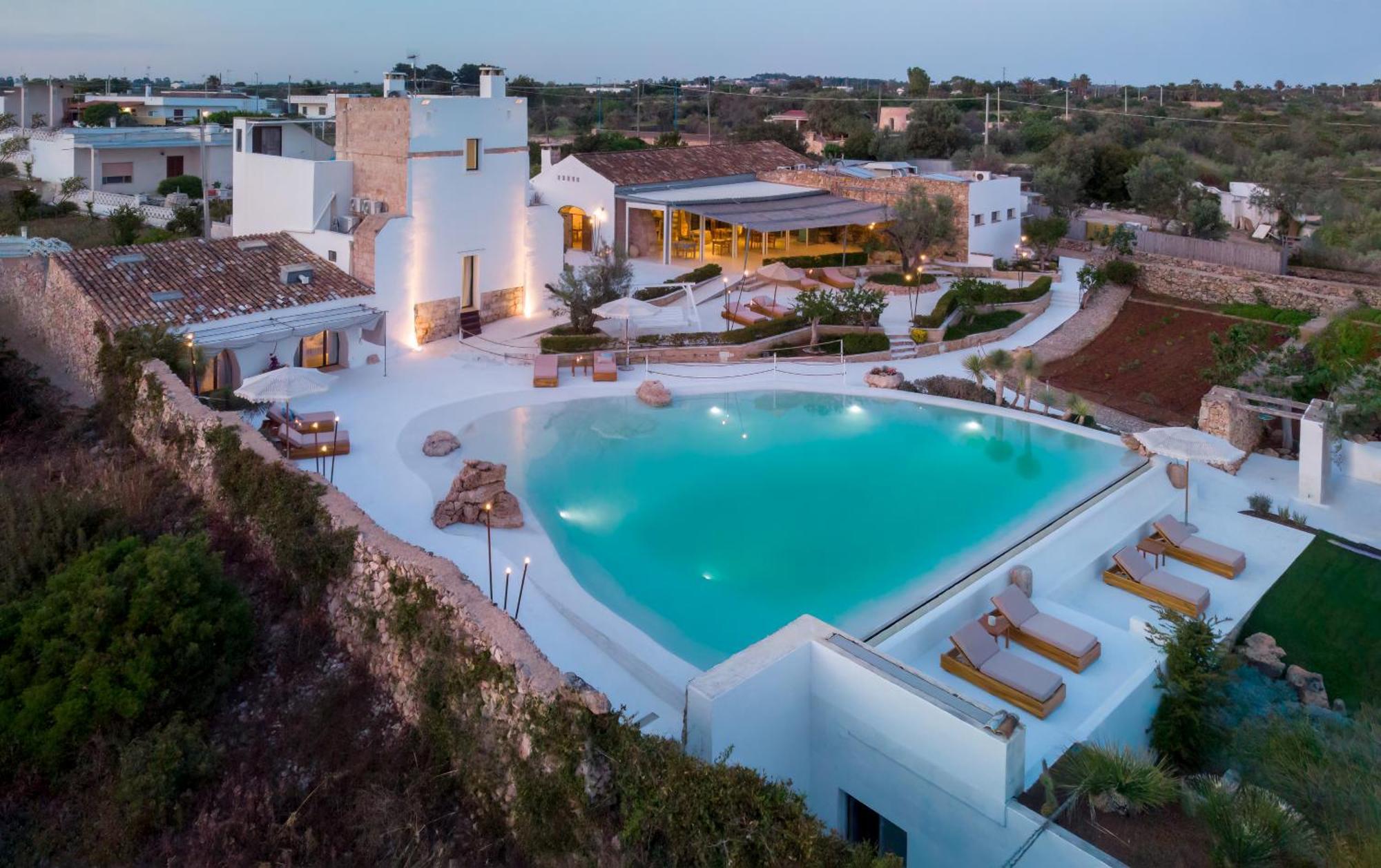 Masseria Samenti Torre Suda Esterno foto